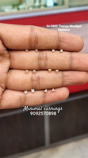 Latest baby earrings gold designs | Lightweight & safe #jewellery #trending