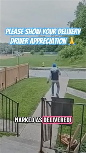 Please show your delivery driver appreciation. 🙏 #amazon #viral #shorts