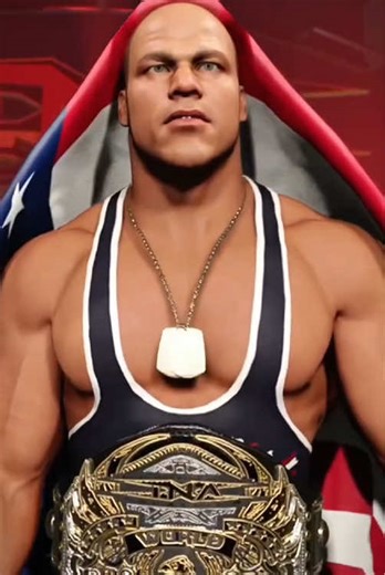 Kurt Angle's TNA Entrance in WWE 2K25