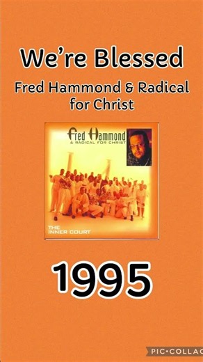 We’re Blessed | Fred Hammond & Radical for Christ (1995) #gospelmusic