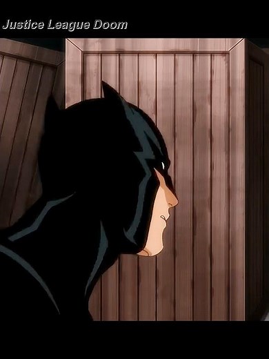 batman vs bane in justice league doom dc comics animated #dcuniverse #dccomics