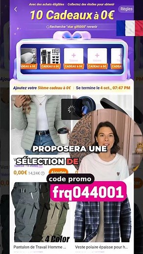 🎁 Codes Promo TEMU Cadeaux Gratuits ✨ #temu #cadeauxgratuits #temufrance