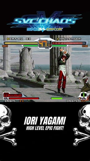 IORI YAGAMI VS KYO KUSANAGI - SVC Chaos SNK Vs Capcom #SVCChaosSNKVsCapcom #SNKVsCapcom #SNK