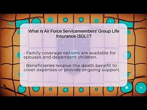 What Is Air Force Servicemembers' Group Life Insurance (SGLI)? - Sky Command Brotherhood