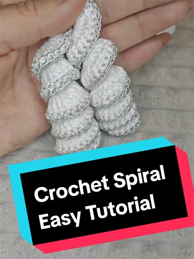 Easy Crochet Spiral Tutorial for Beginners