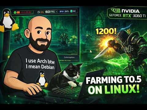 Farming T0.5 on Linux?! Rogue Goes CRAZY in Scholomance!