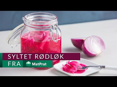 Syltet rødløk - kjapt og greit! | MatPrat