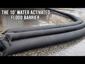 The 10' Water Activated Flood Barrier