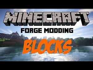 Blöcke - Minecraft Forge Mods programmieren 1.8 [GERMAN/HD+] - Forge Modding #07