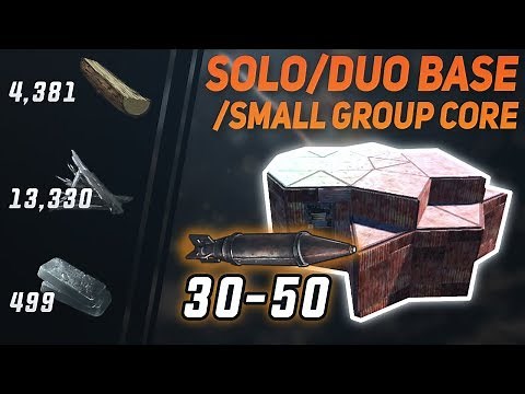 SOLO / DUO Bunker Base | Rust Base Design 2019