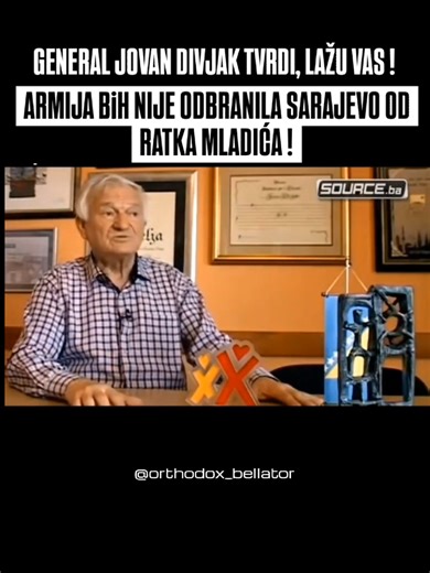 ❗️RATKO MLADIĆ JE BIO RATNA MAŠINA. LAŽU VAS, ARMIJA BiH NIJE ODBRANILA SARAJEVO! General Armije BiH, Jovan Divjak. #sarajevo #bosnaihercegovina #Mostar #zukanhelez #dodik
