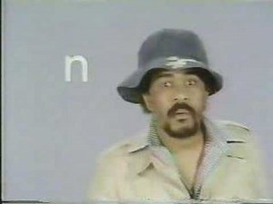 Richard Pryor Recites The Alphabet on Sesame Street