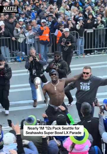 Seattle Seahawks Super Bowl LX Parade Celebrates Victory