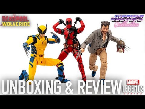 Deadpool & Wolverine Marvel Legends Unboxing & Review
