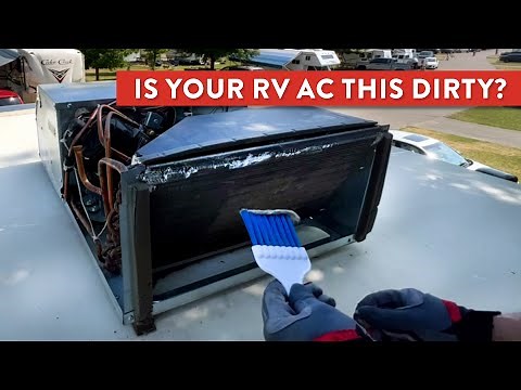 HOW TO CLEAN Your RV Air Conditioner | Full-Time RV Living Maintenance Tips
