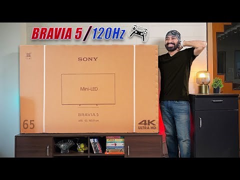 Sony Bravia 5 (XR55A) 4K Mini-LED Google TV 2025 with PS5 Gaming - Feature Packed 🔥