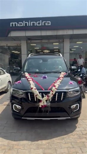 Our New Car Guys Scorpio N Z8T Diesel Manual Black Colour #shorts