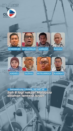 Ketua Pengarah Pusat Gerakan Operasi Sumud Nusantara (SNCC) Datuk Dr Sani Araby Abdul Alim Araby berkata, jumlah itu menjadikan kesemua 23 delegasi Malaysia yang menyertai misi Global Sumud Flotilla telah ditahan tentera Israel.