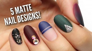 1.7M views · 3.9K reactions | These 5 matte nail designs are perfection  | cutepolish | Facebook