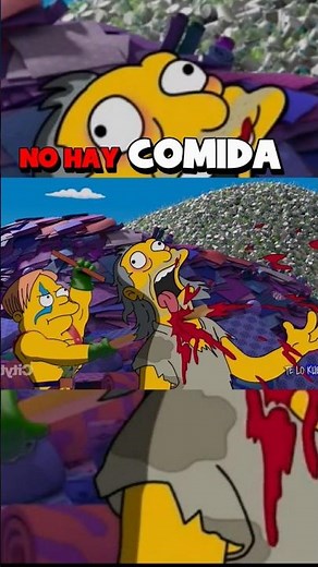 No hay comida | Treehouse of Horror XXXVI