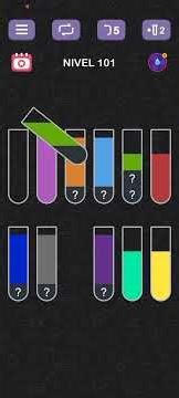 Water Sort Puzzle nivel 101