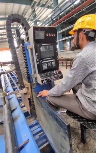 Pipe Profile Cutting Machine | CNC Plasma Pipe Cutting for Industrial Fabrication #cncplasmacutting