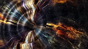 Download 3D futuristic circle wave ripple displacement loop animation for free