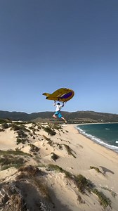 New sport?🧐 @aleks_and_tom.twins #wingfoiling #wingfoilmeetsparagliding #soaring #wingsurf #wingsurfen #telstarsurf | Telstar Surf