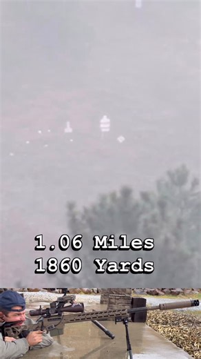 110 Sass Actual on Instagram: "1860 yards - 1.06 Miles with the new @seekinsprecision_official SIC .338 Lapua. 1st round impact 💀 s/o to @matty__nelson the best hype man and wind caller"