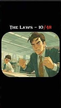 Law 10: Avoid Unhappy and Unlucky People! ⚠️🧠 #shorts