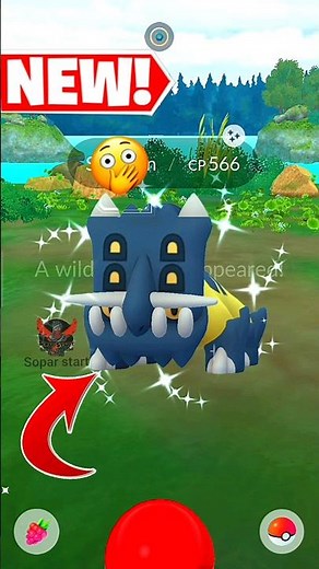 First Ever✨Shiny Shieldon & Bastiodon Evolution in Pokémon GO #soparstart #pokemon #shortsfeed