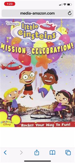 Happy 20th anniversary of dvd release little Einsteins mission celebration 🎉 🎊 🥳