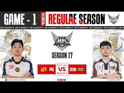 [Game - 1] RRQ HOSHI Vs DEWA UNITED | MPL ID S17