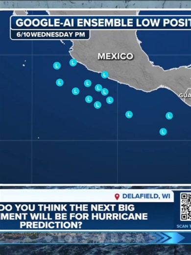 HURRICANE TECH 📡🌀: Prediction technology is rapidly evolving. FOX Weather Hurricane Specialist @hurricanebryan explains how AI is improving hurricane forecasting. #hurricane #hurricaneseason #tech #FoxWeather