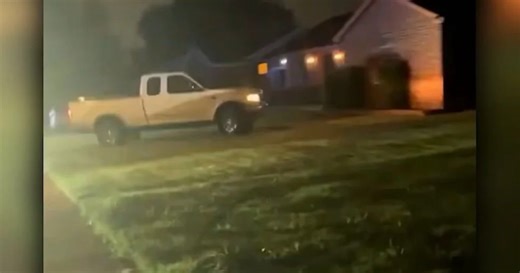 THP chase caught on camera tearing through homeowners' yards