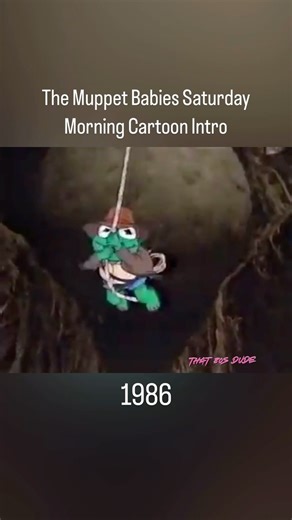 John Toma ⚡️ Gen X Nostalgia on Instagram: "The Muppet Babies theme song was sung by none other than Baby Piggy herself, voice actress Laurie O’Brien… what a catchy theme! Pure 80s magic, and I always loved this intro with all the different franchises, like seeing Kermit as Indy and the Tie-Fighter!! Anyone else watch The Muppet Babies? 📺 The Muppet Babies Cartoon Theme | 1980s Saturday Morning Cartoon Classic #themuppetbabies #80s #cartoon"
