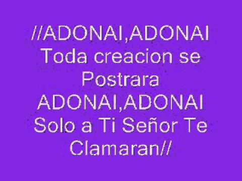 ADONAI CON LETRA