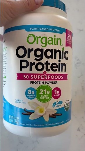 Review of Orgain protein powder