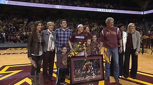 9.1K views · 427 reactions | Here are some images from the #Gophers senior ceremony. See the full thing with audio here: snpy.tv/1KMaGNo | Minnesota Women's Basketball | Facebook