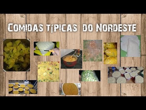 Comidas típicas do nordeste/ Comida nordestina