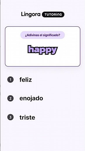 ¿Qué significa “happy”?