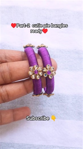 💜Part 2💜 கத்தரிப்பூவழகி வளையல் ready💜📱 WhatsApp -9655685166#ytshorts