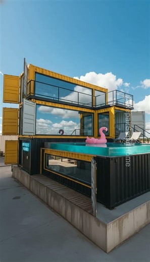Transform a Shipping Container into a Pool House Overnight!