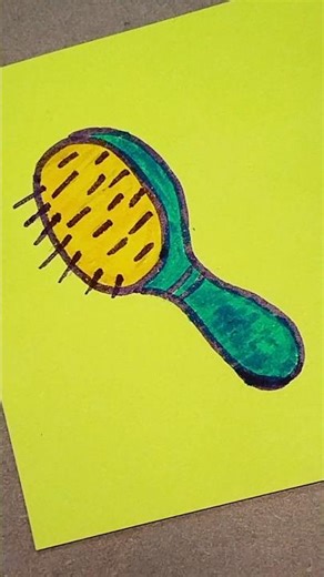 Brush 🪥Drawing #shorts #art #drawing