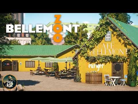 Building a Beautiful Food Court in Planet Zoo! | Bellemont Zoo