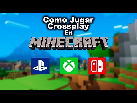 COMO JUGAR MINECRAFT BEDROCK CON AMIGOS DE PS4, XBOX, PS5, SWITCH, PC, PE CROSSPLAY EN 2024