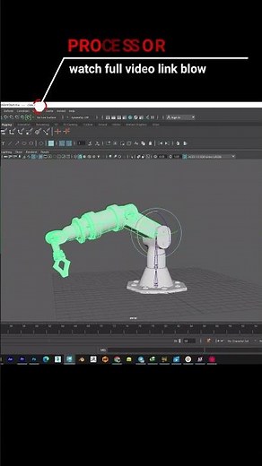 robot rigging in maya MAYA RIGGING FREE TUTORIAL #short #viral #rigging #maya