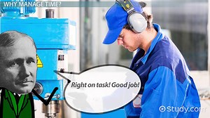 Time Management Definition, Benefits & Examples - Video | Study.com