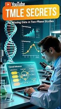 TMLE Secrets: Fix Missing Data in Two-Phase Studies #Shorts