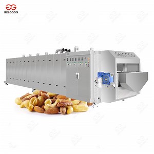 [Hot Item] Gelgoog Continuous Cashew Nut Roaster Peanut Almond Roasting Machine